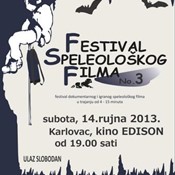 Festival Speleološkog Filma, Karlovac 2013.
